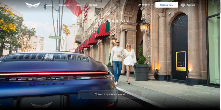 Falcon Car Rental Beverly Hills CA 768x384